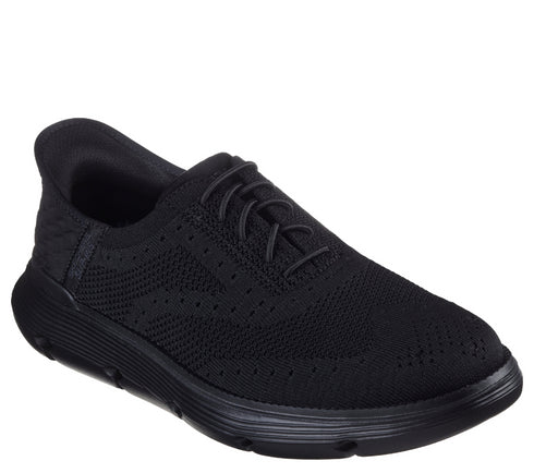 Pantofi sport, barbati SKECHERS GARZA PAMA SLIP-INS 205303-BBK negru, textil